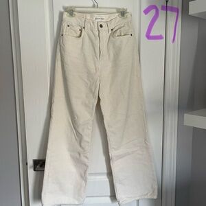 Aritzia Denim Forum Farrah Cord Pant